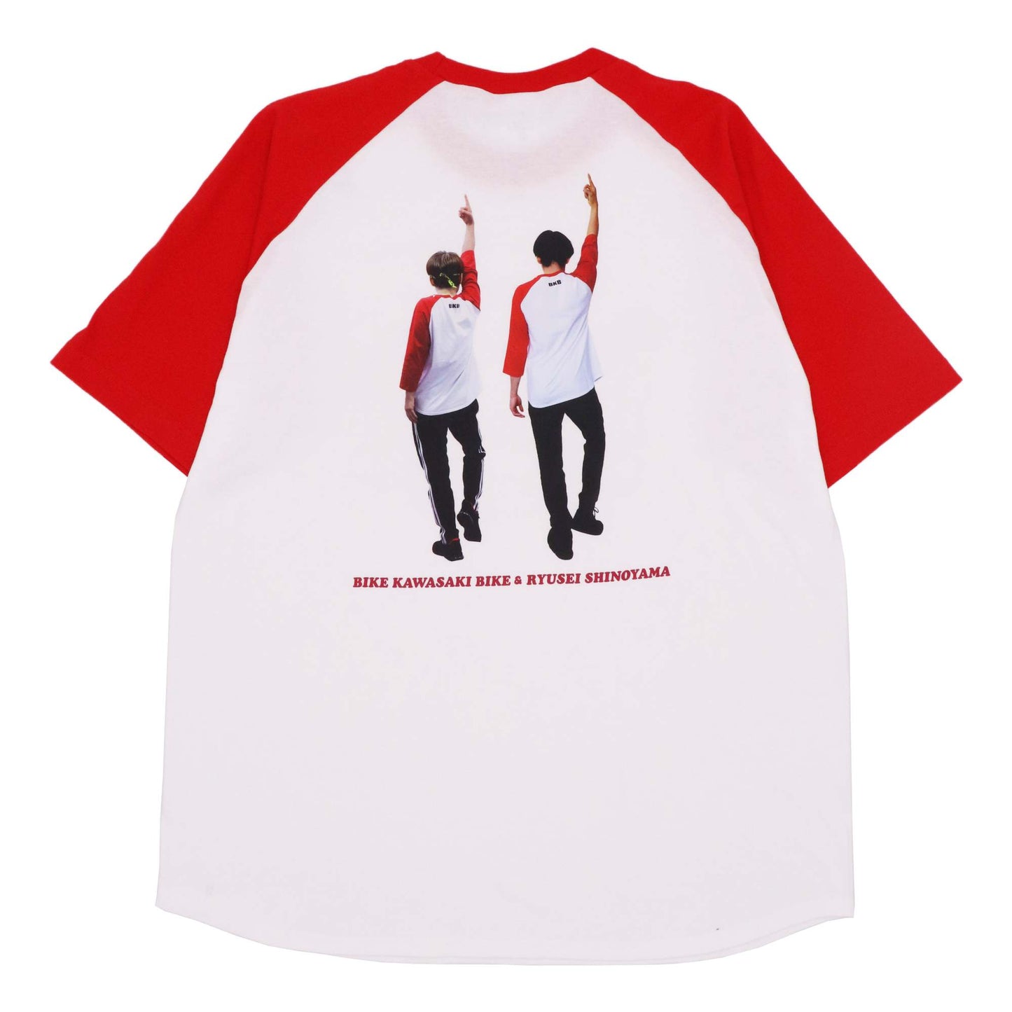 バイク川崎バイク×KBT ラグランTシャツ