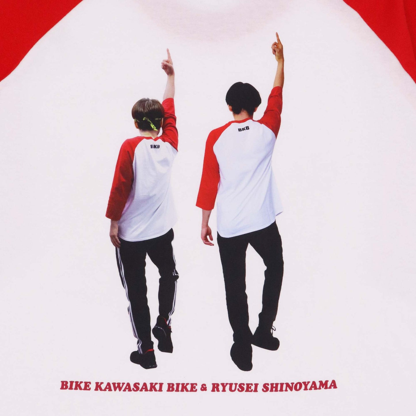 バイク川崎バイク×KBT ラグランTシャツ