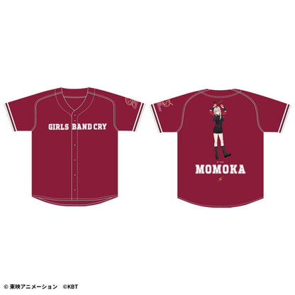 【1月上旬発送予定】ガールズバンドクライ×KBT ベースボールシャツ