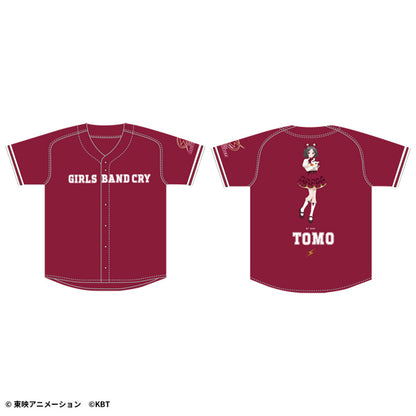 【1月上旬発送予定】ガールズバンドクライ×KBT ベースボールシャツ