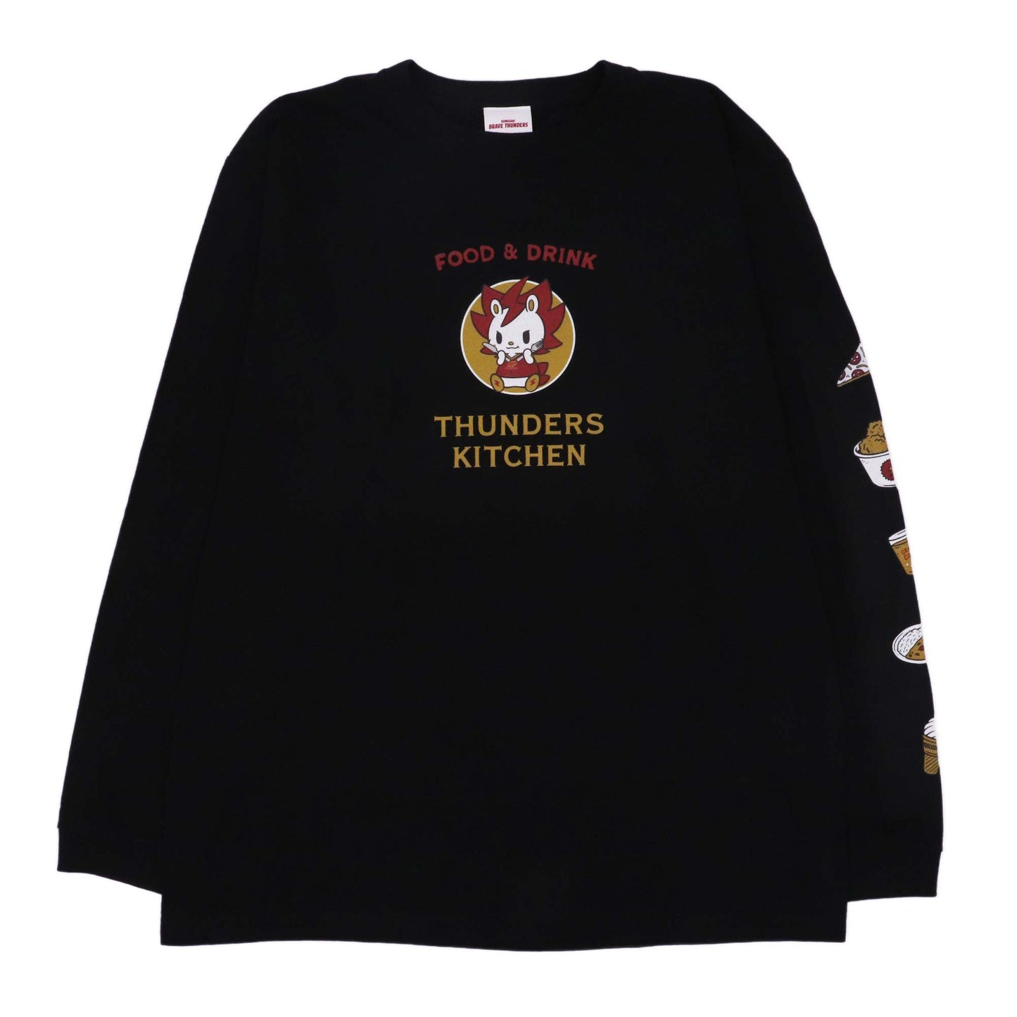 マスコットTHUNDERS KITCHEN ロングスリーブTシャツ