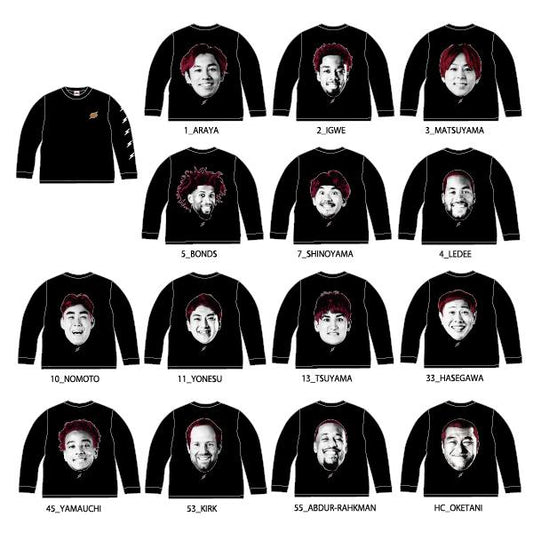 2026-27 KBT プレーヤーロングスリーブTシャツ