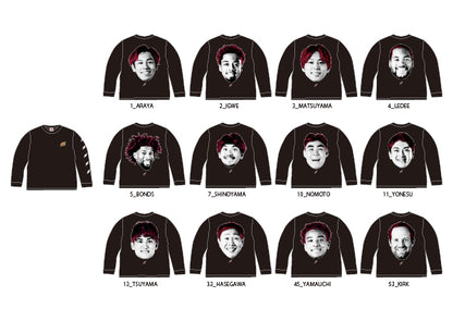 2026-27 KBT プレーヤーロングスリーブTシャツ