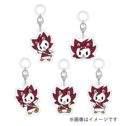 マスコット 笑顔のために頑張ロウ 目印チャーム