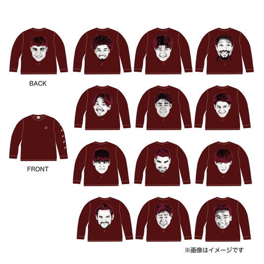 2025-26 KBT プレイヤーロングスリーブTシャツ
