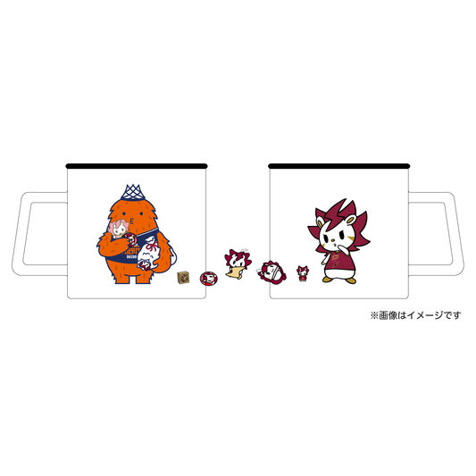 VELTEX×KBT ホーロー風マグカップ