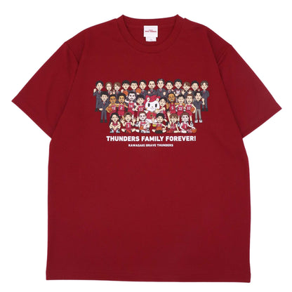【受注販売】【7月上旬発送予定】2025-26 THUNDERS FAMILY FOREVER Tシャツ