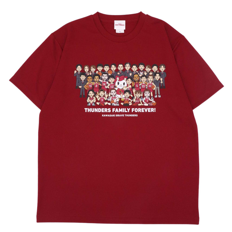【受注販売】【7月上旬発送予定】2025-26 THUNDERS FAMILY FOREVER Tシャツ