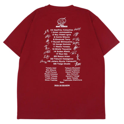 【受注販売】【7月上旬発送予定】2025-26 THUNDERS FAMILY FOREVER Tシャツ