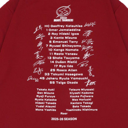 【受注販売】【7月上旬発送予定】2025-26 THUNDERS FAMILY FOREVER Tシャツ
