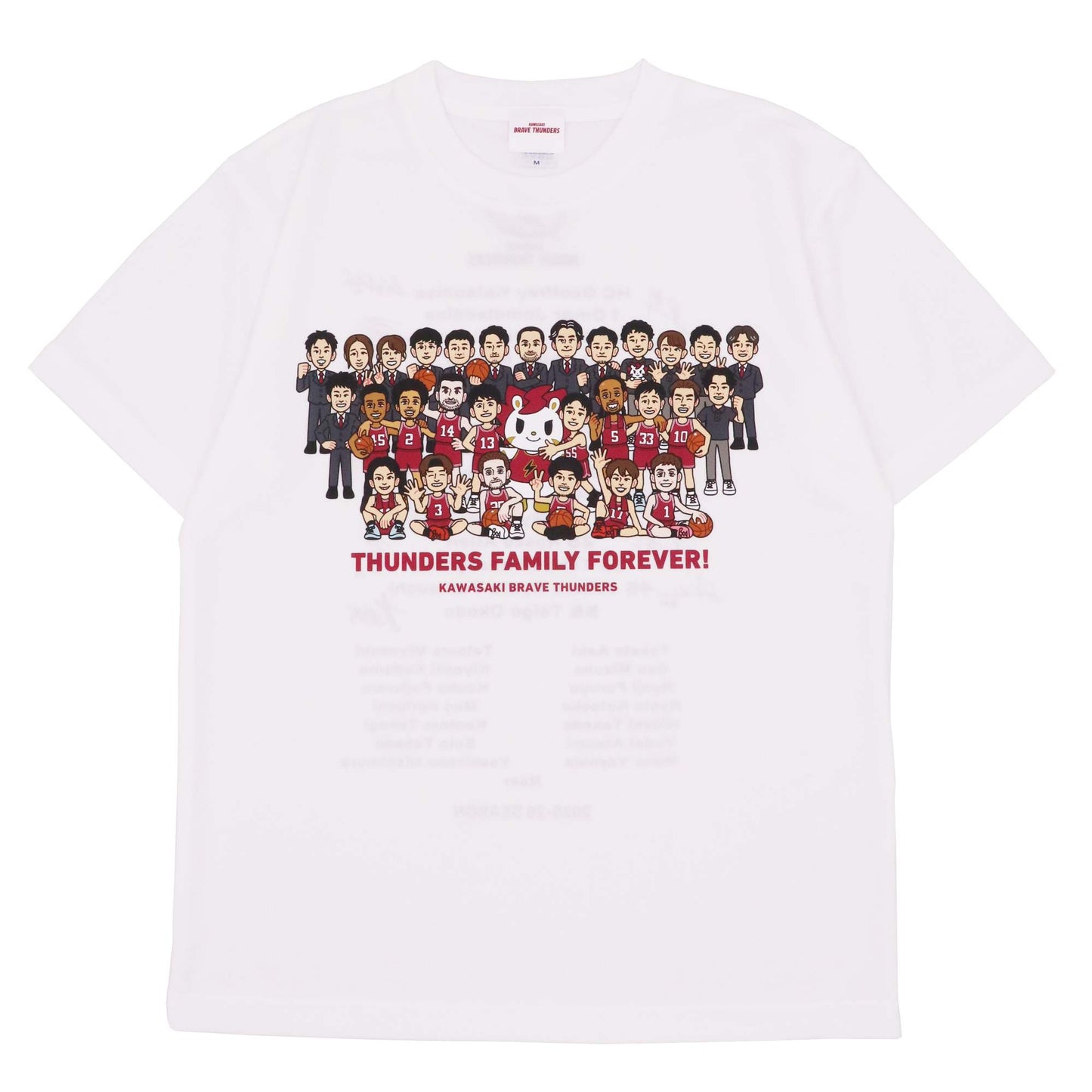 【受注販売】【7月上旬発送予定】2025-26 THUNDERS FAMILY FOREVER Tシャツ
