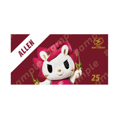 【受注販売】【12月下旬発送予定】2025-26 レプリカマスコットベンチタオル