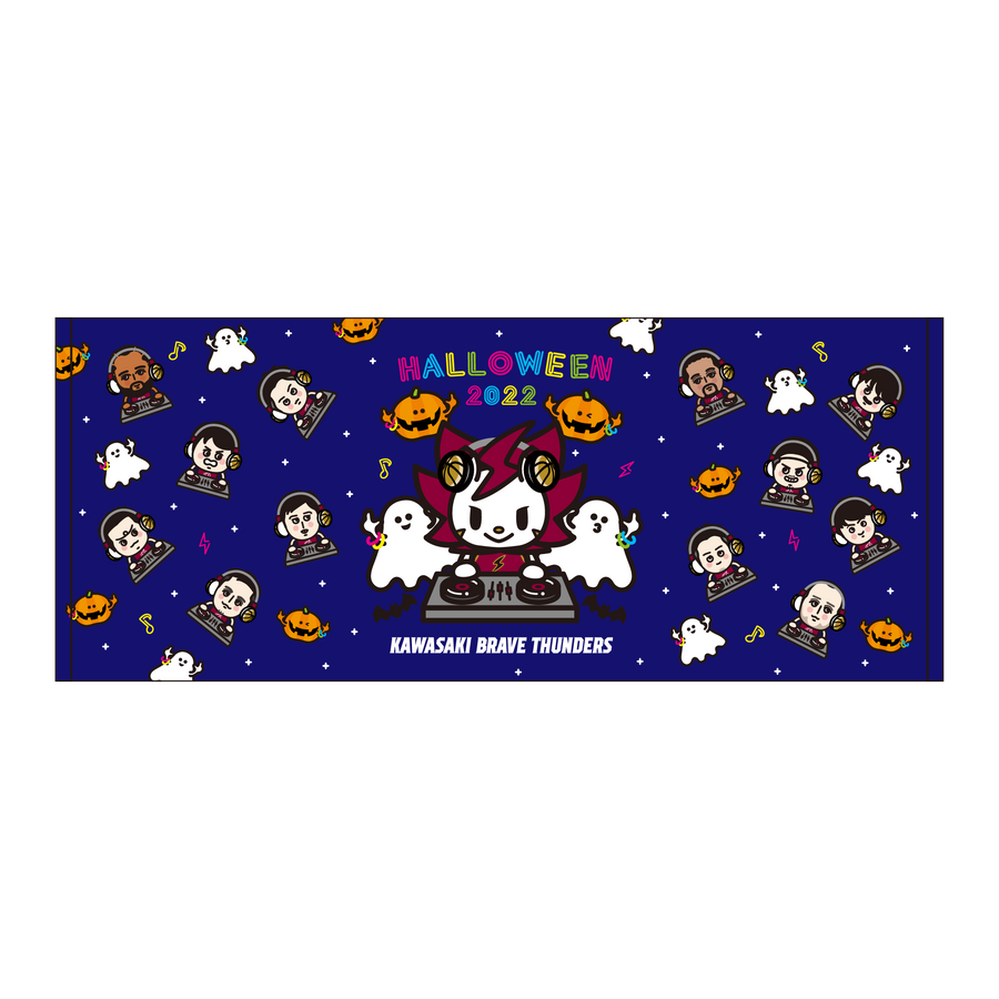 THUNDERSハロウィンフェイスタオル