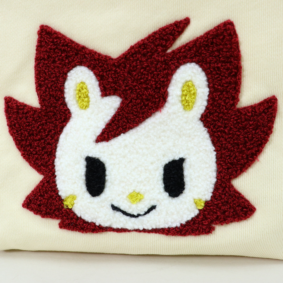 マスコット刺繍ポーチ